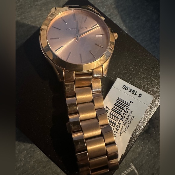Michael Kors Other - Michael Kors Rose Gold Tone watch NWT